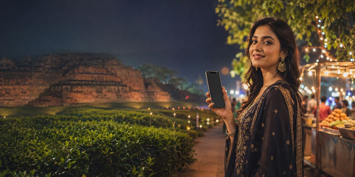 বগুড়ায় চা বাগানে ক্রিকেট বেটিং করছেন বাংলাদেশি